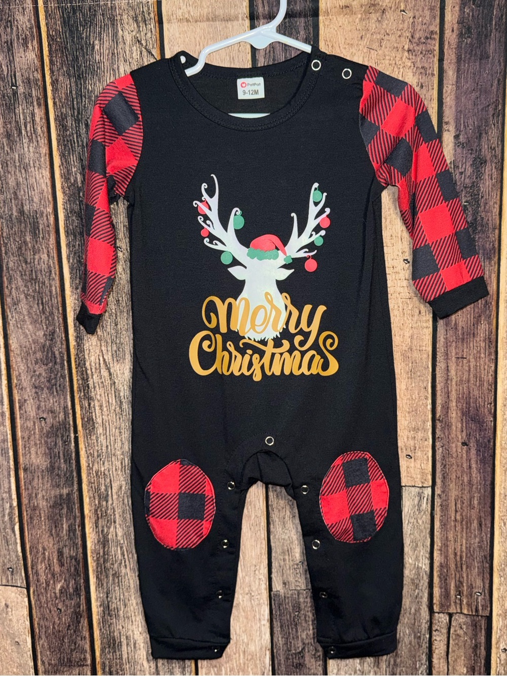 Pat Pat Christmas Baby Jumper 9-12m-